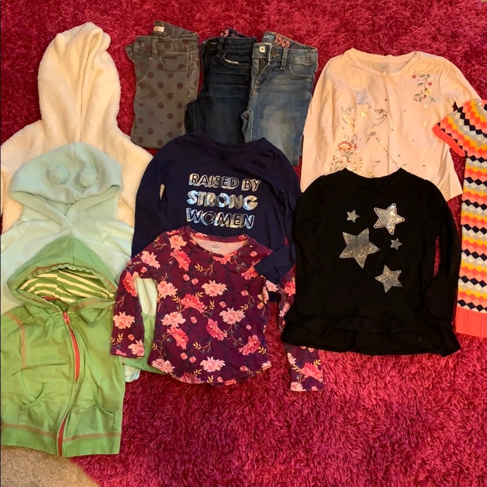 Large Fall/Winter 3t Girls Clothing Lot